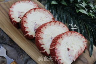 红丝绒旋风蛋糕卷的做法
