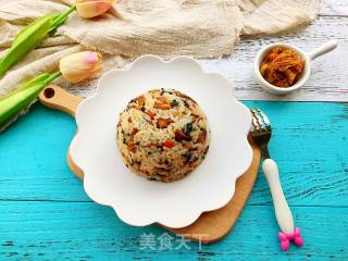 香菇鸡腿焖饭（电饭煲版）的做法
