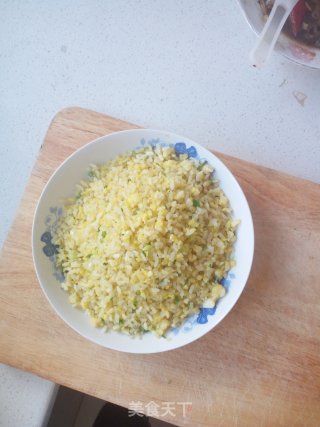 黄金蛋炒饭的做法