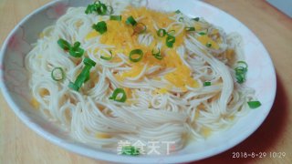 南瓜丝面条的做法