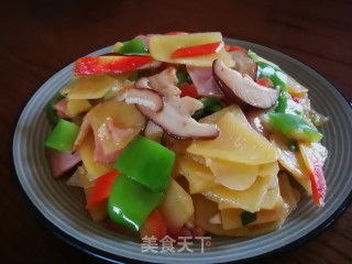 #下饭菜#～香菇炒土豆片