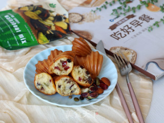 坚果玛德琳蛋糕的做法