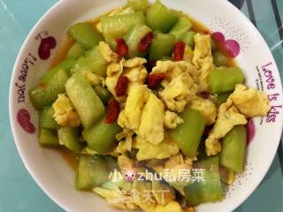 丝瓜炒蛋的做法