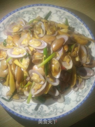 蒜香花甲的做法