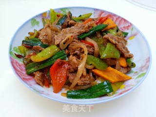 爆炒牛霖的做法