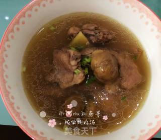 板栗炖鸡汤的做法