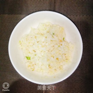 黄金蛋炒饭的做法