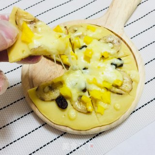 宝宝水果披萨的做法