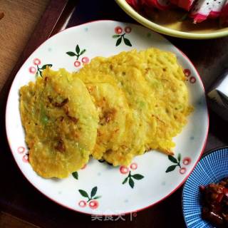 包菜鸡蛋饼的做法