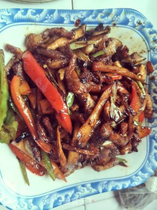 小炒杏鲍菇的做法