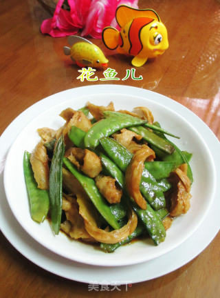 荷兰豆面筋的做法