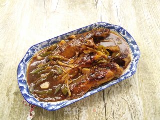 青椒黄骨鱼的做法