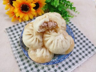 鲜蘑猪肉包的做法