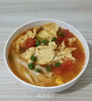 西红柿鸡蛋面的做法