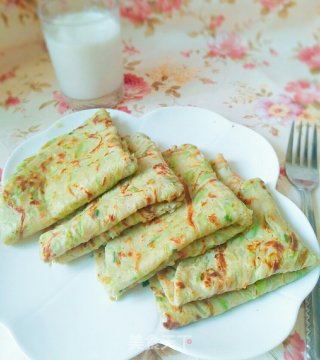 丝瓜鸡蛋饼的做法