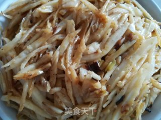 清炒莲藕丝的做法
