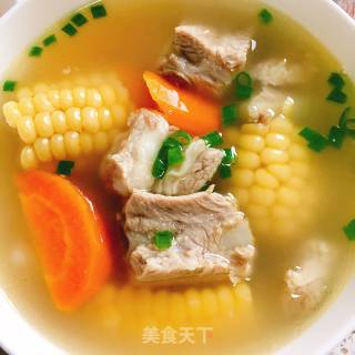 玉米排骨汤的做法