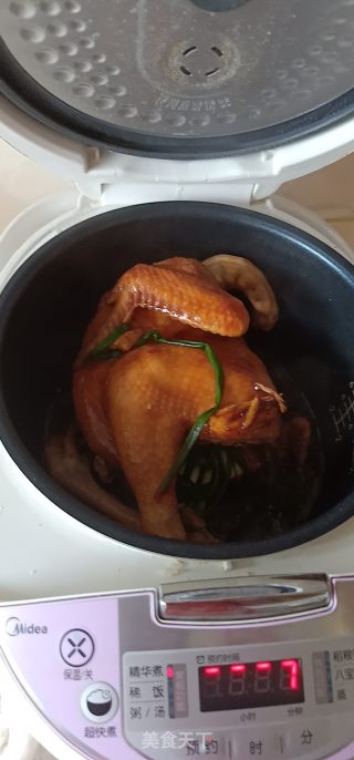 电饭煲烤鸡的做法