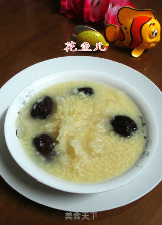 红枣银耳小米粥的做法