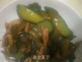 青瓜炒肉的做法