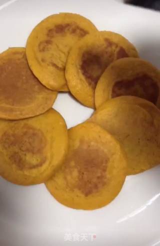 南瓜燕麦鸡蛋饼的做法