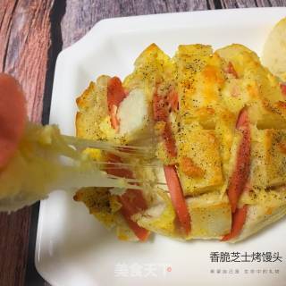 香脆芝士烤馒头的做法