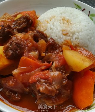 土豆炖牛肉的做法
