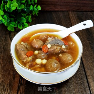 无花果芡实桂圆汤的做法