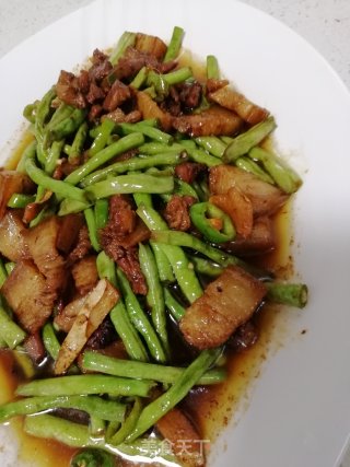 小炒酱香肉豆角的做法