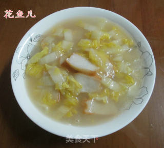 鱼豆腐娃娃菜羹的做法
