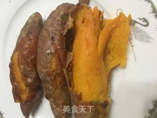 烤烟薯的做法
