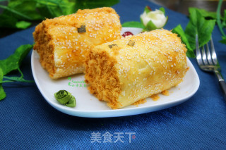 肉松面包卷的做法