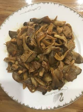 黄豆酱烧平菇的做法