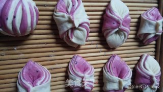 “自制零食”麦香花卷