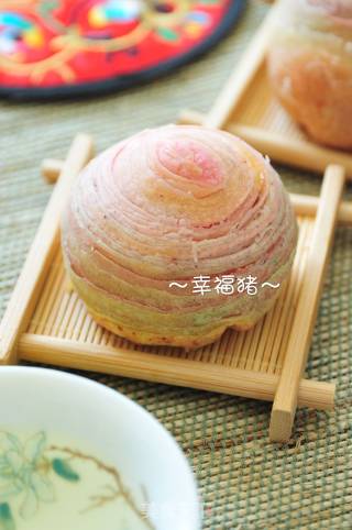 彩虹蛋黄酥的做法