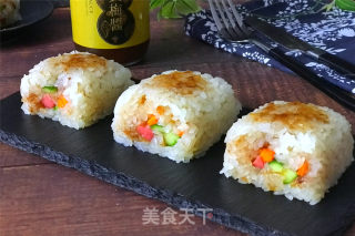 黄梅酱粢饭团的做法