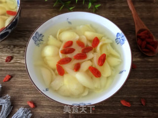 枸杞百合汤的做法