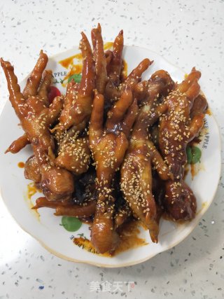 韩式辣鸡爪的做法