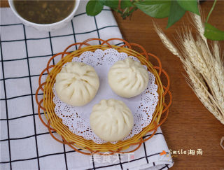 莲蓉包子（一次发酵法）的做法