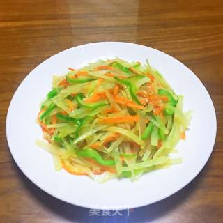 炒三丝的做法