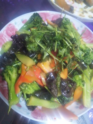素烧西兰花的做法