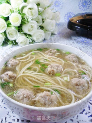 肉丸子拉面的做法