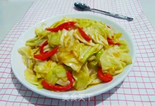 糖醋手撕莲白的做法