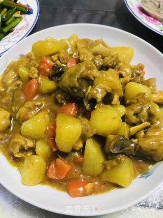 咖喱鸡块的做法