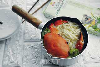 青蟹汤面的做法