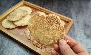 芝麻红薯薄脆的做法