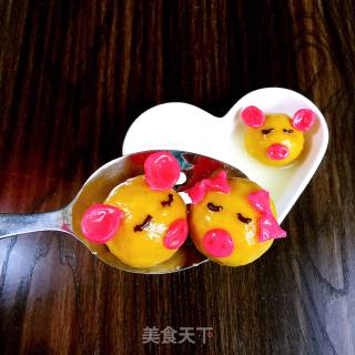 咸味虾仁肉汤圆