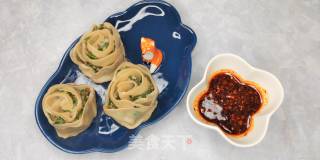 香煎玫瑰饺子的做法