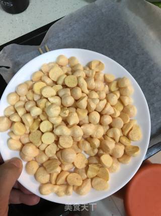 蛋清溶豆 加胡萝卜的做法