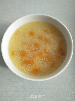 南瓜小米粥的做法